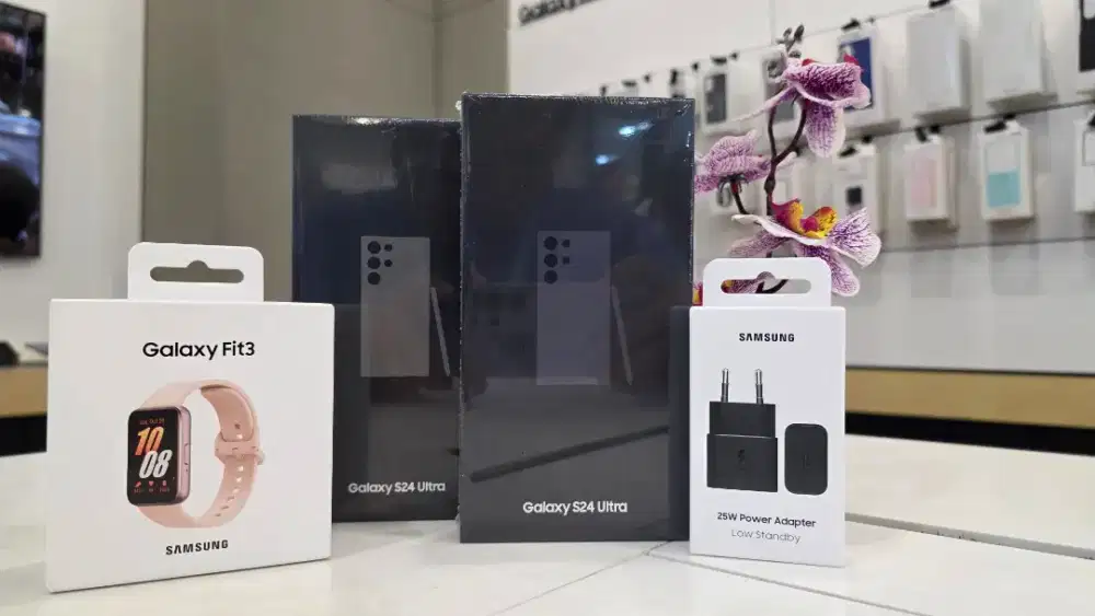 SAMSUNG GALAXY S24 ULTRA PROMO FREE GALAXY FIT 3 + ADAPTOR 25W