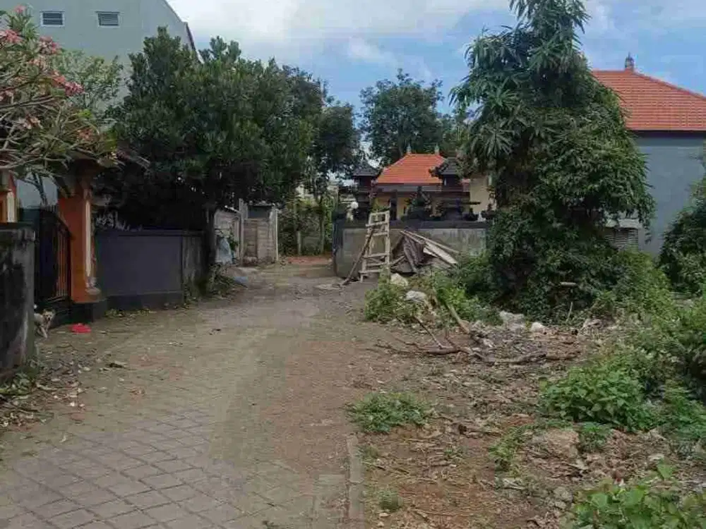 dijual tanah 160m2 IDR GLOBAL 900 juta nego dipurigading jimbaran Kuta Selatan Badung Bali