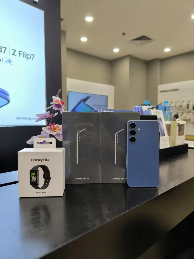 SAMSUNG GALAXY S25 FE GARANSI RESMI 12 BULAN PROMO FREE GALAXY FIT3