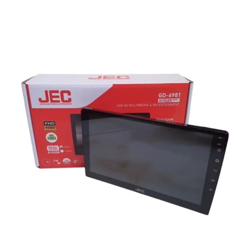 Head unit android jec 9 inch ram 2/32