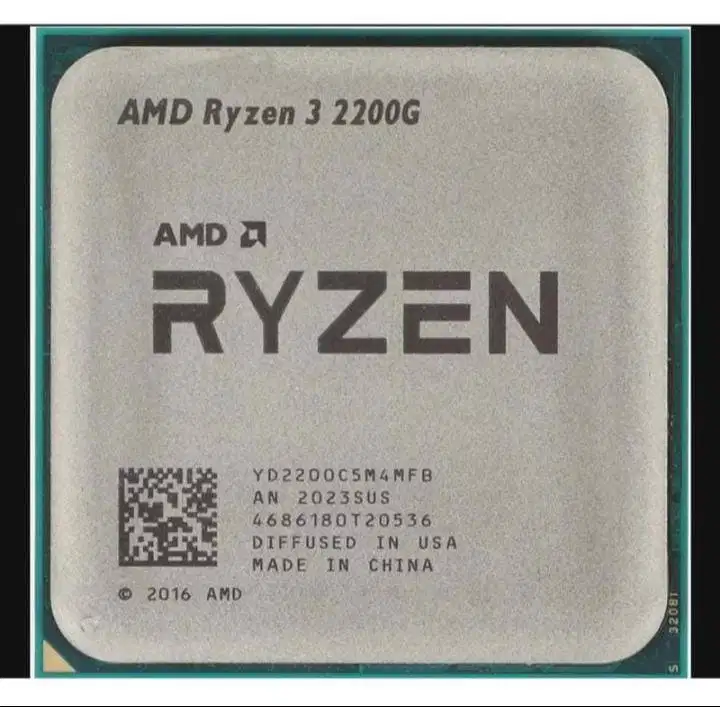 PROCESSOR AMD RYZEN 3 2200G TRAY SOCKET AM4