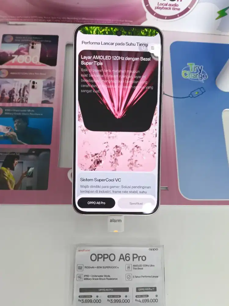 Oppo A6 pro pink