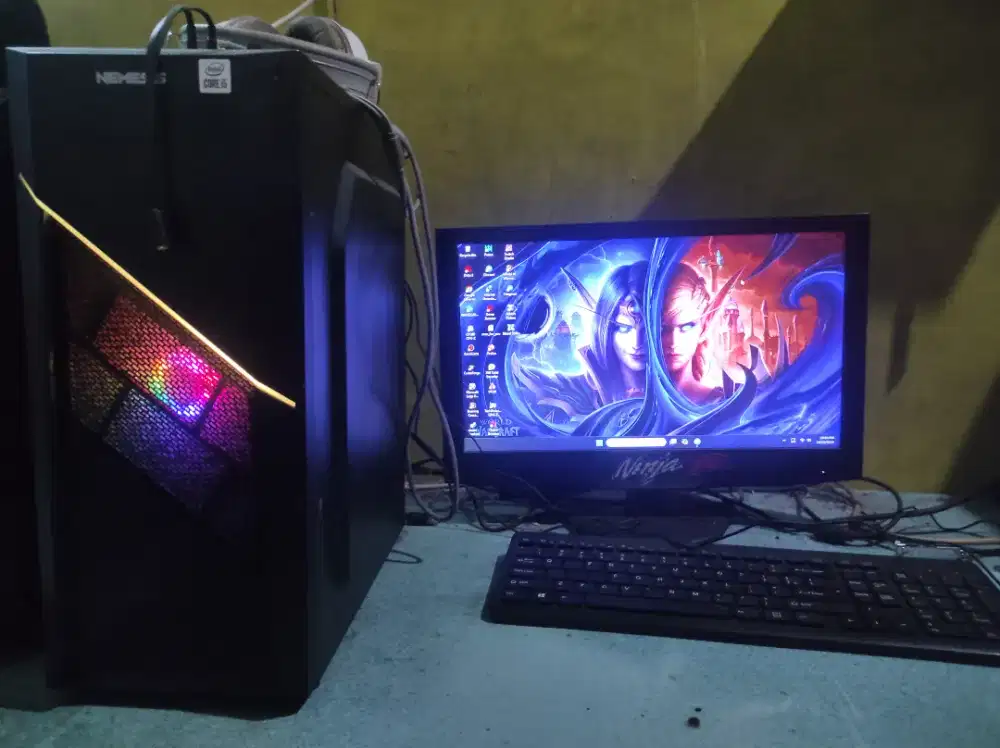 PC full set buat game cocok harga murah