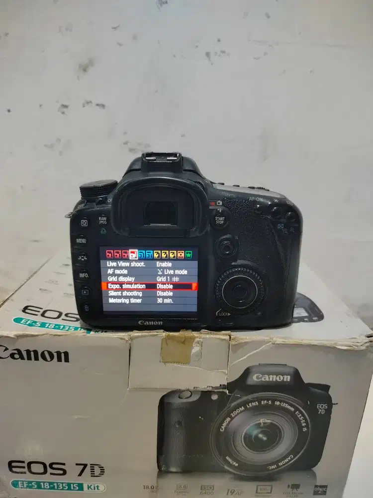 Camera Canon 7d BO