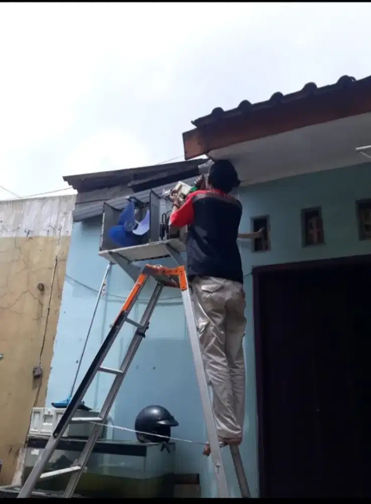 Servis AC, mesin cuci, kulkas