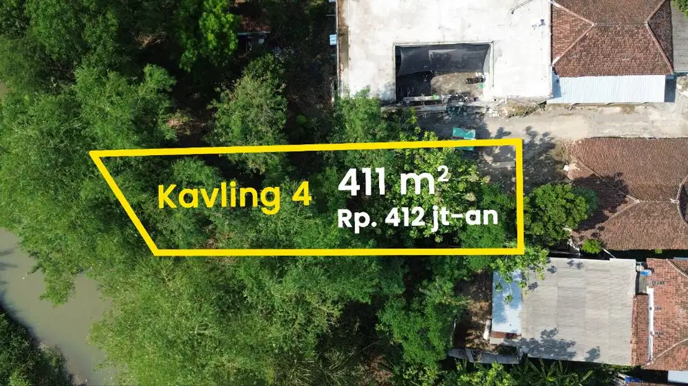 Jual Tanah Kavling 4 Hanya ±220 m dari Jalan Nasional Solo-Sragen