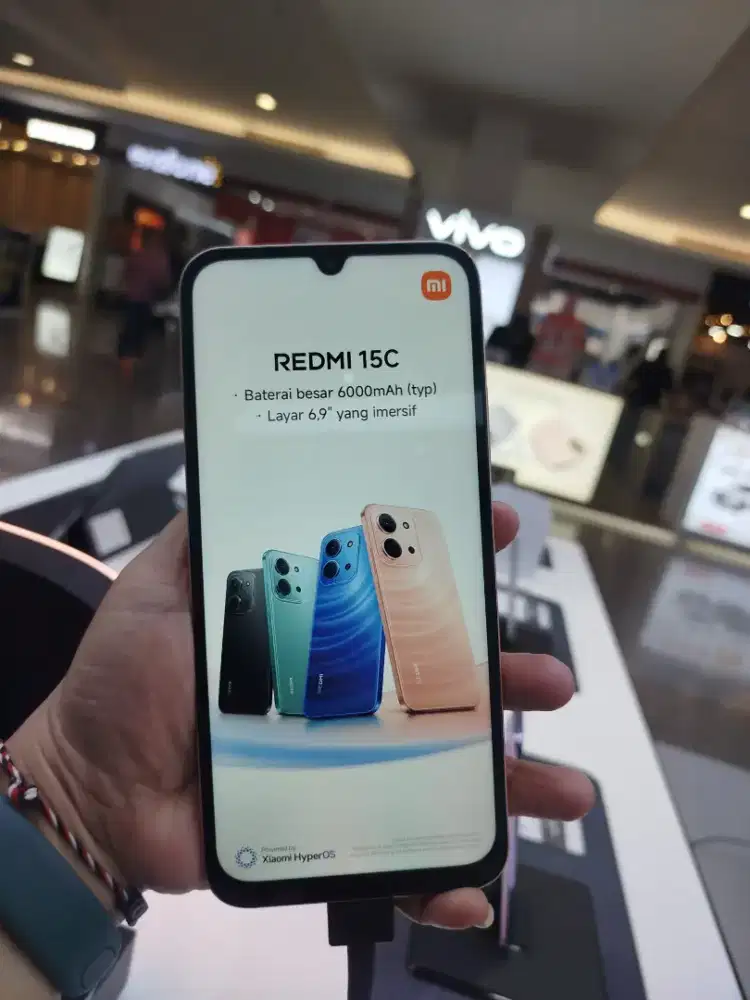 Redmi 15C ram 6/128 segel garansi resmi