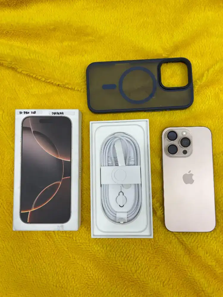 Iphone 16 Pro 128 Dessert Second iBox Like New
