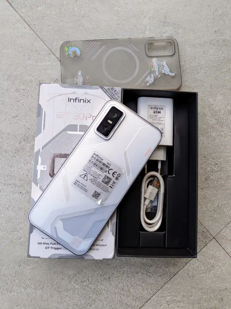 Infinix GT 30 pro 5G ram 12/512GB lengkap mulus normal bergaransi