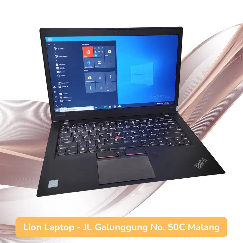 RAM 8GB SSD 256GB Core i5 Slim Lenovo Thinkpad T460s [26|10]