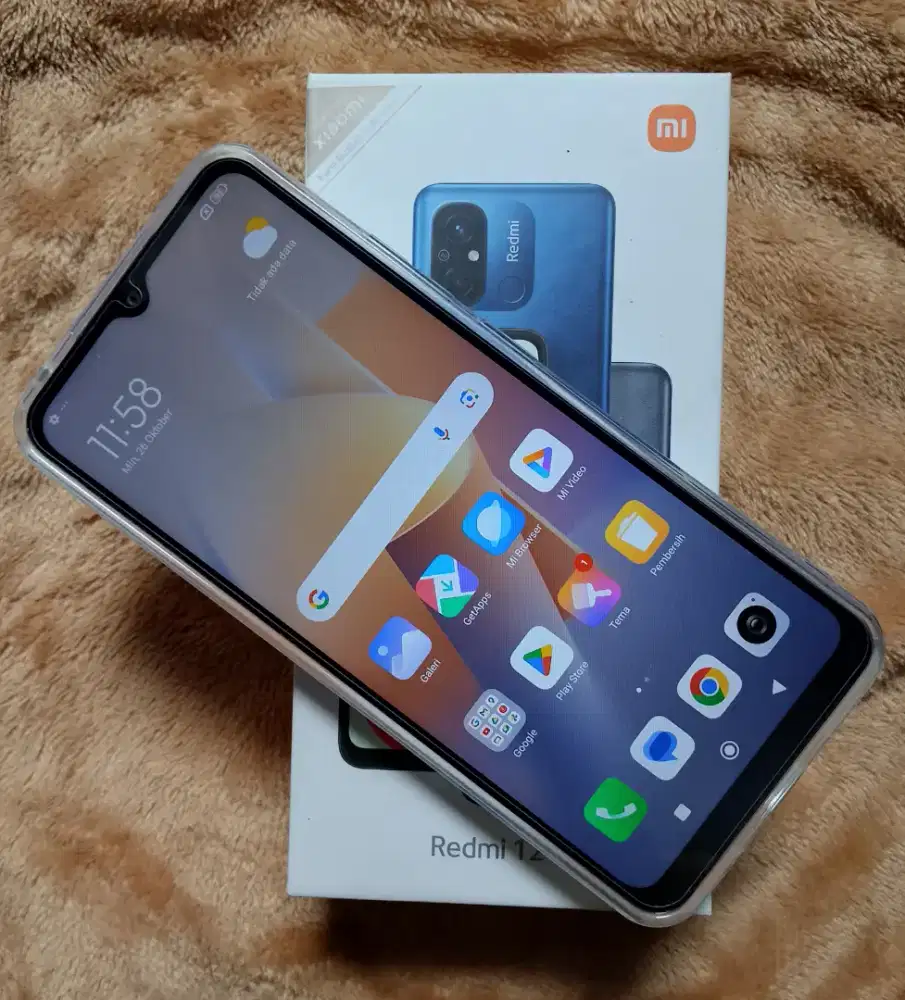 Xiaomi Redmi 12C Ram 3/32 Fullset Original kondisi istimewa