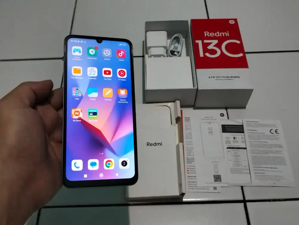 BU XIAOMI REDMI 13C RAM 8GB / 256GB 4G 6.74in Finger Kamera 50MP NFC
