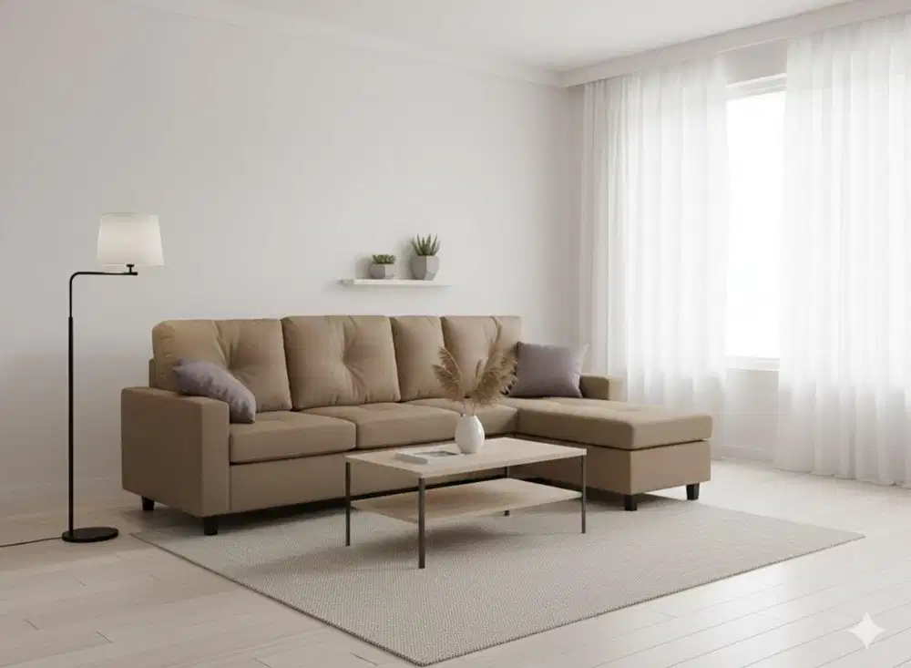 SOFA L SET KULIT PROMOOO