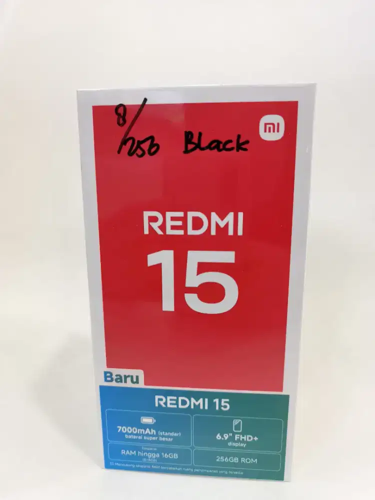 Redmi 15 8/128gb New