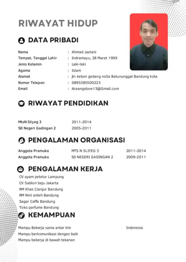MENCARI LOWONGAN KERJA