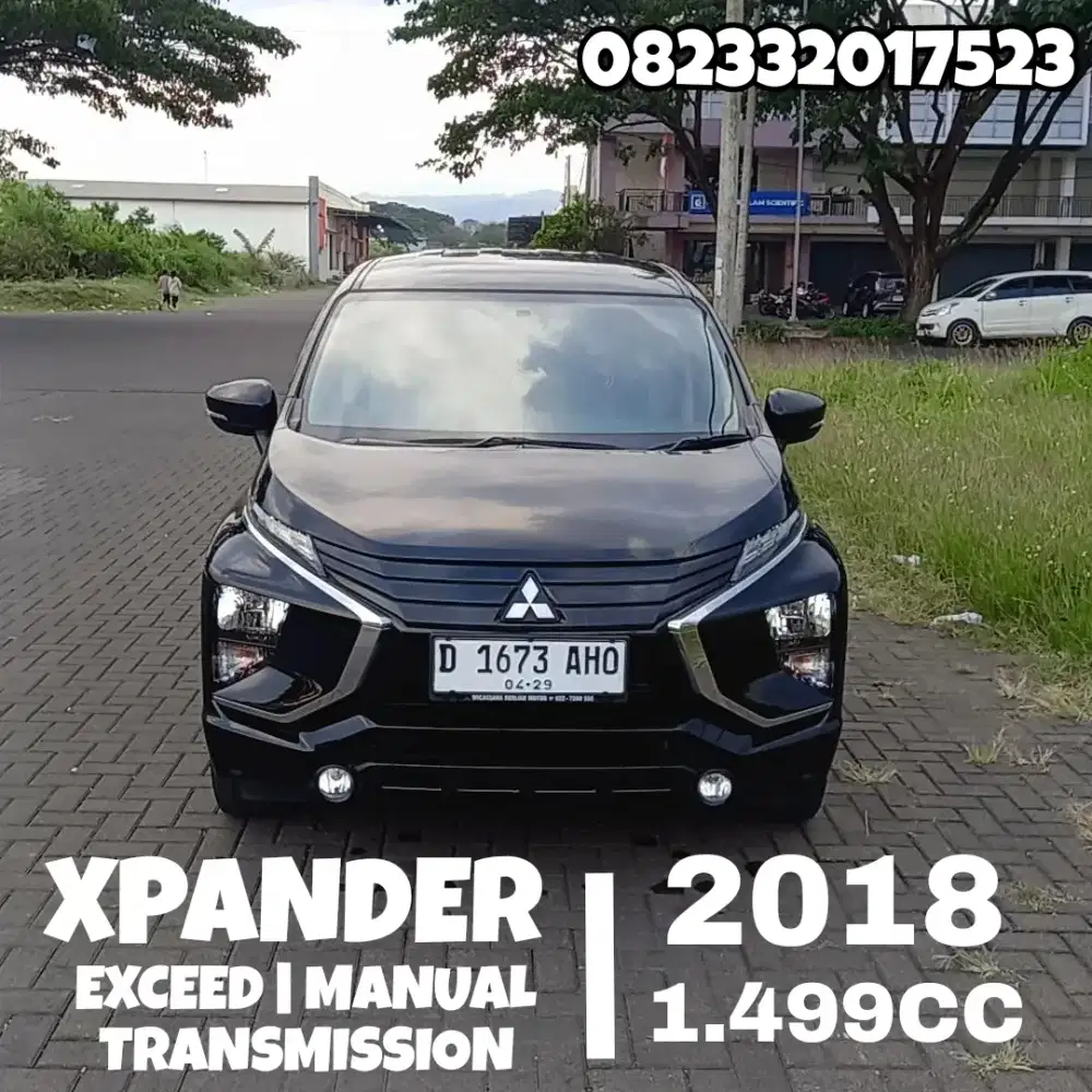 DIJUAL MOBIL MITSUBISHI XPANDER EXCEED 2018 MANUAL