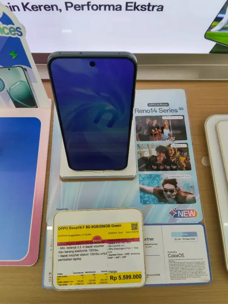 Handphone oppo Reno 14F 5G
