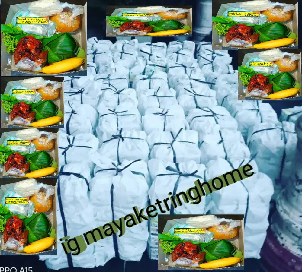 Nasi kotak untuk berbagai acara