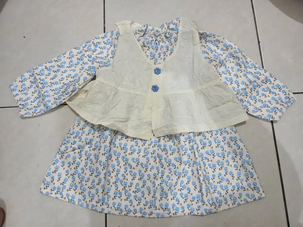 Dress anak import
