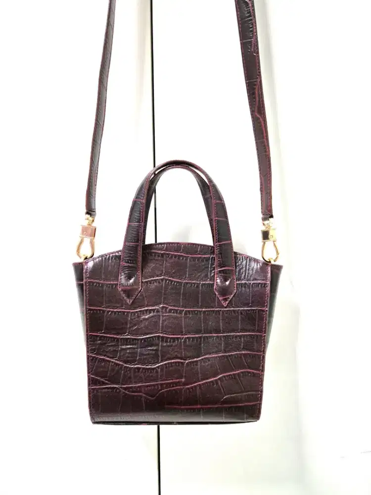 PRIEL MINI BAG MAROON