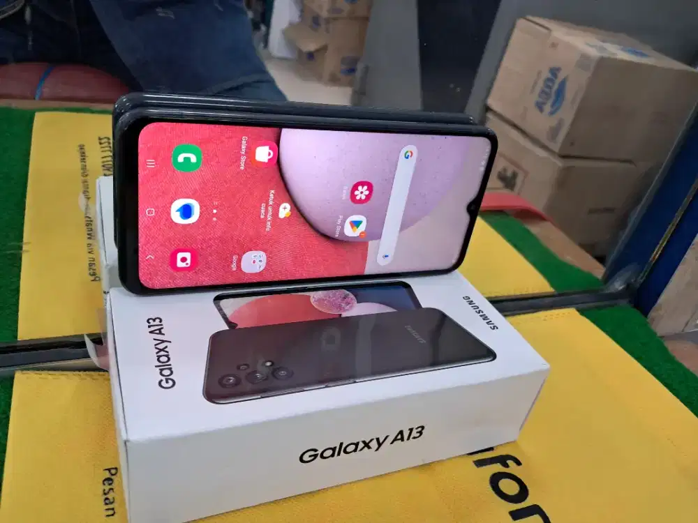 Samsung A13 Ram 6/128 gb lengkap normal no minus