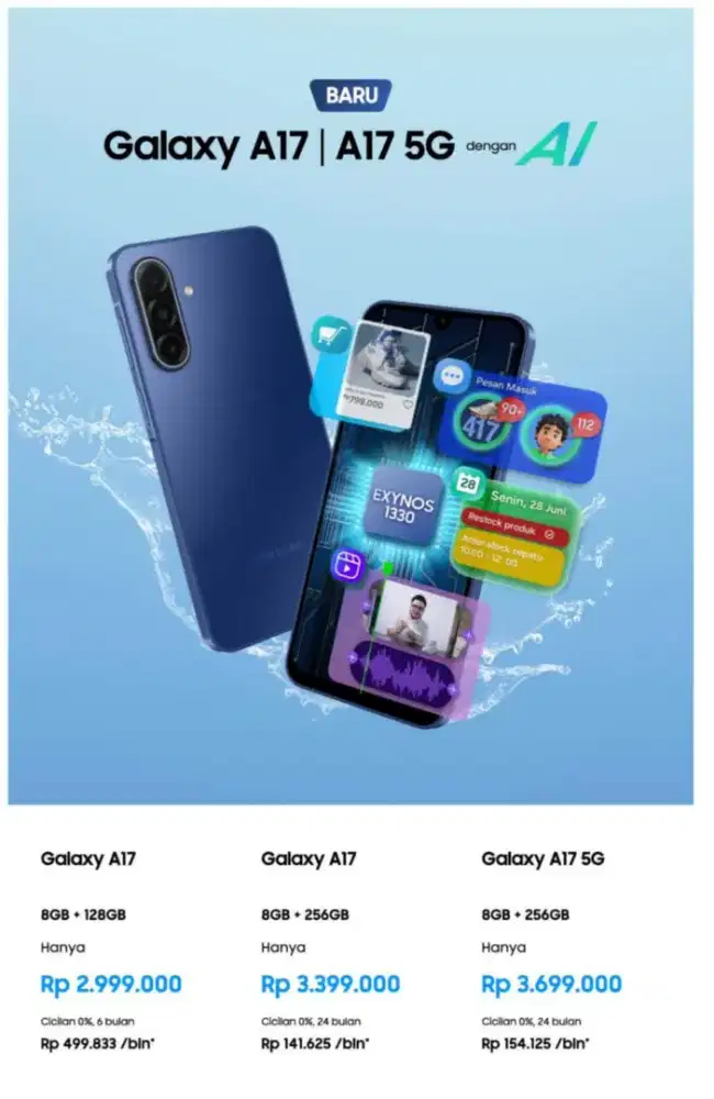 Cicilan Samsung A17 | A175g