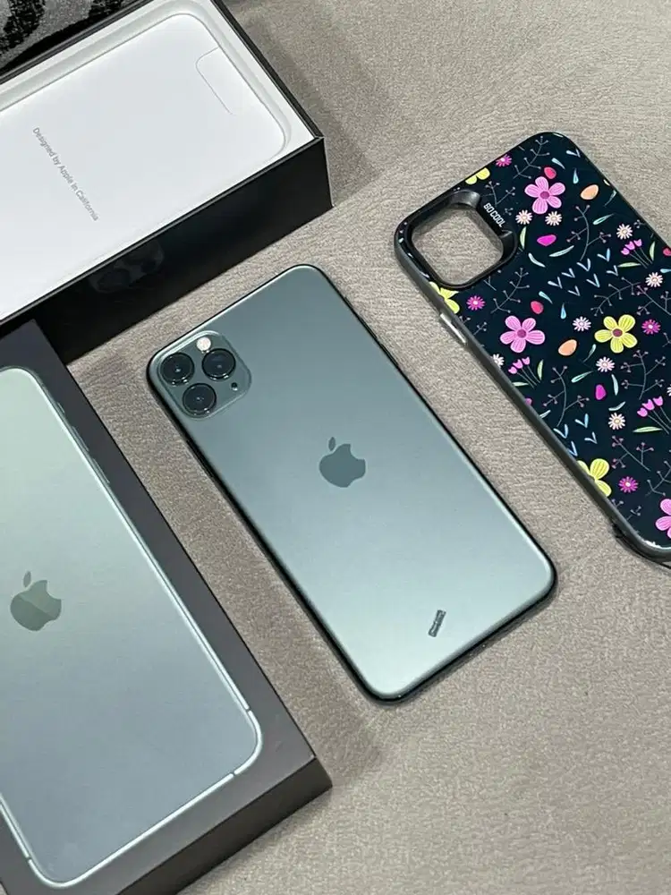 iphone 11 Pro Max 64GB Midnight Green Like NEw ex iBox