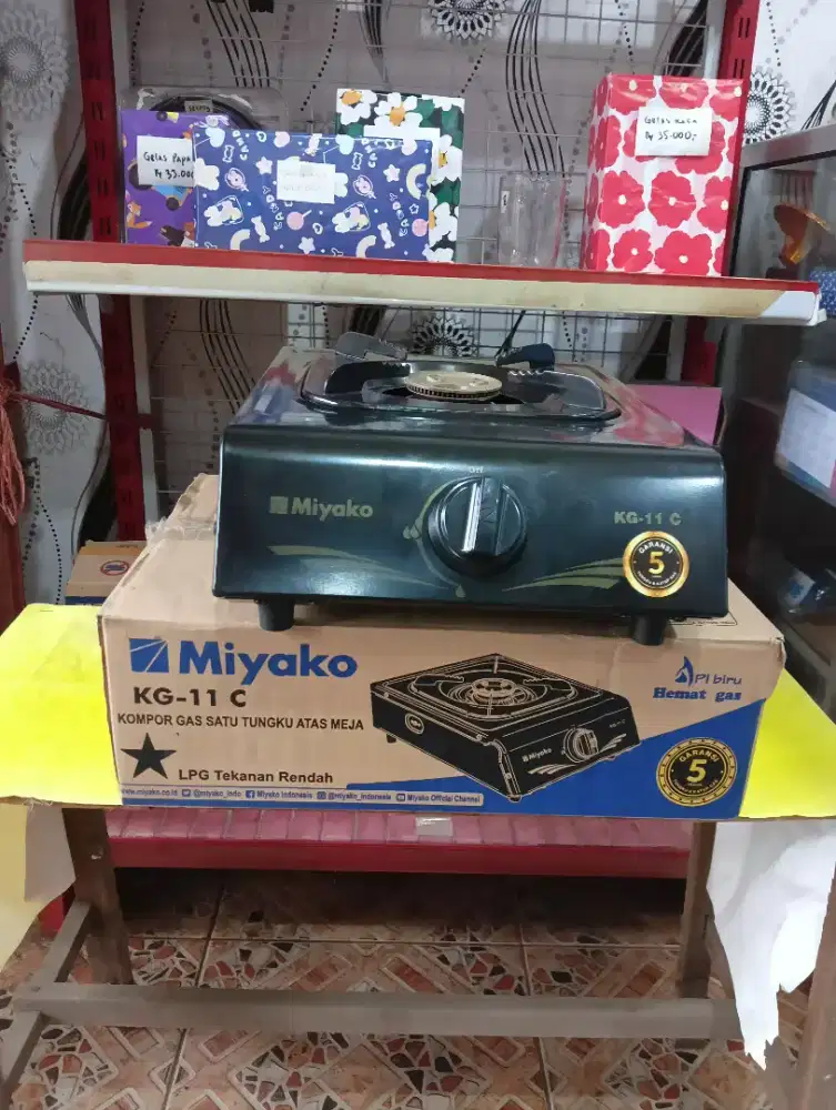 Dijual kompor gas miyako murah