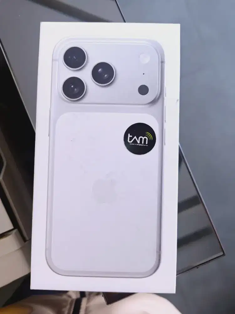 iPhone 17 Pro Silver 256GB New Segel Resmi TAM Ready