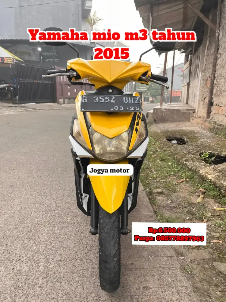 Yamaha Mio m3 tahun 2015