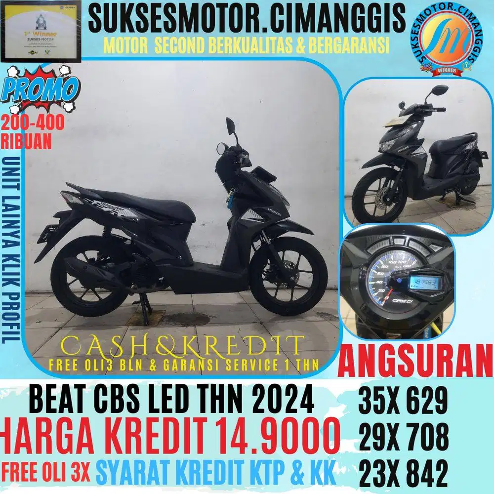 BEAT CBS LED CASHBACK UPTO 700RIBUAN FREE OLI 3 BLN KLIK PROFIL UNIT