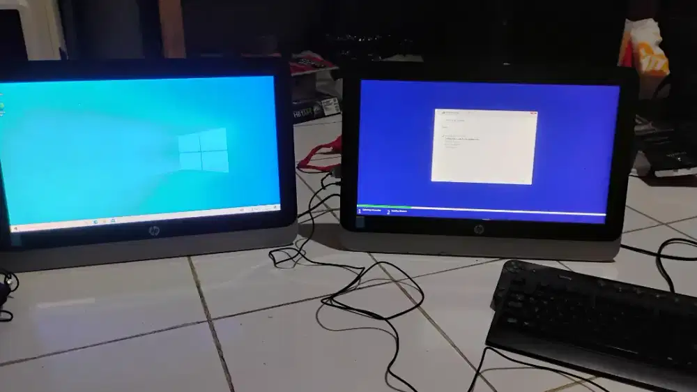 Dijual 2 unit All in one PC HP 20 core i3