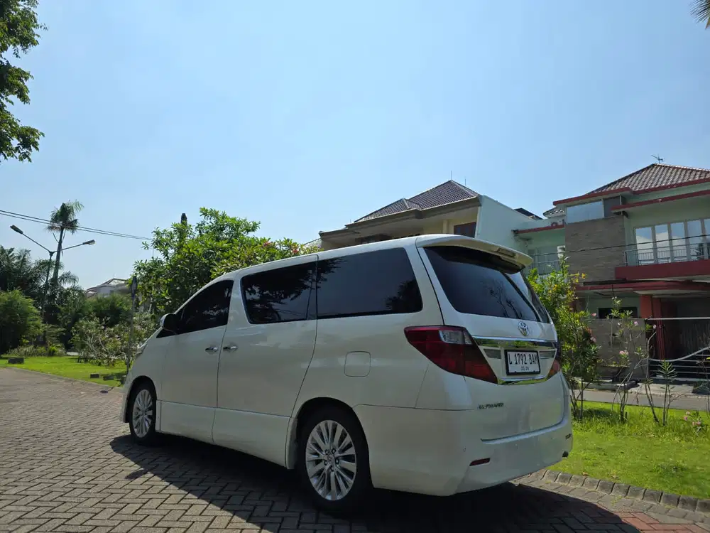 Toyota Alphard 2013 Bensin
