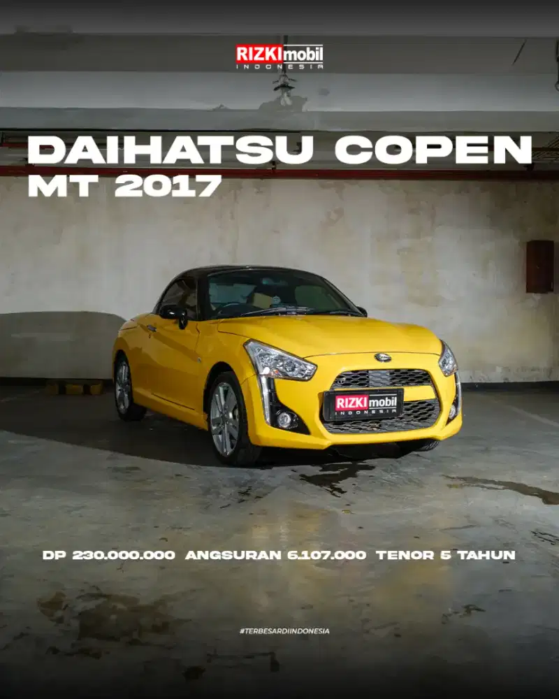 DAIHATSU COPEN 2017 CONVERTIBLE