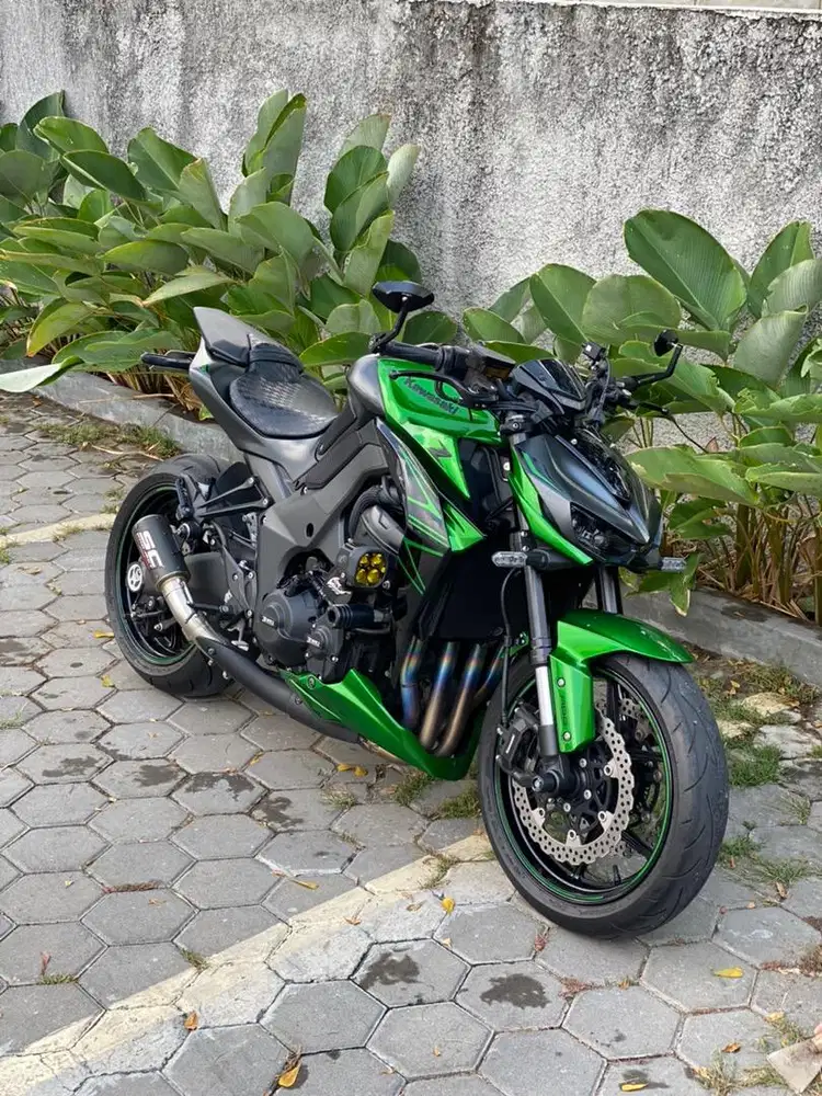 Kawasaki Z1000 Sugomi Nik 2022 Pmk 2023 Hijau LIKE NEW MULUS No Minus