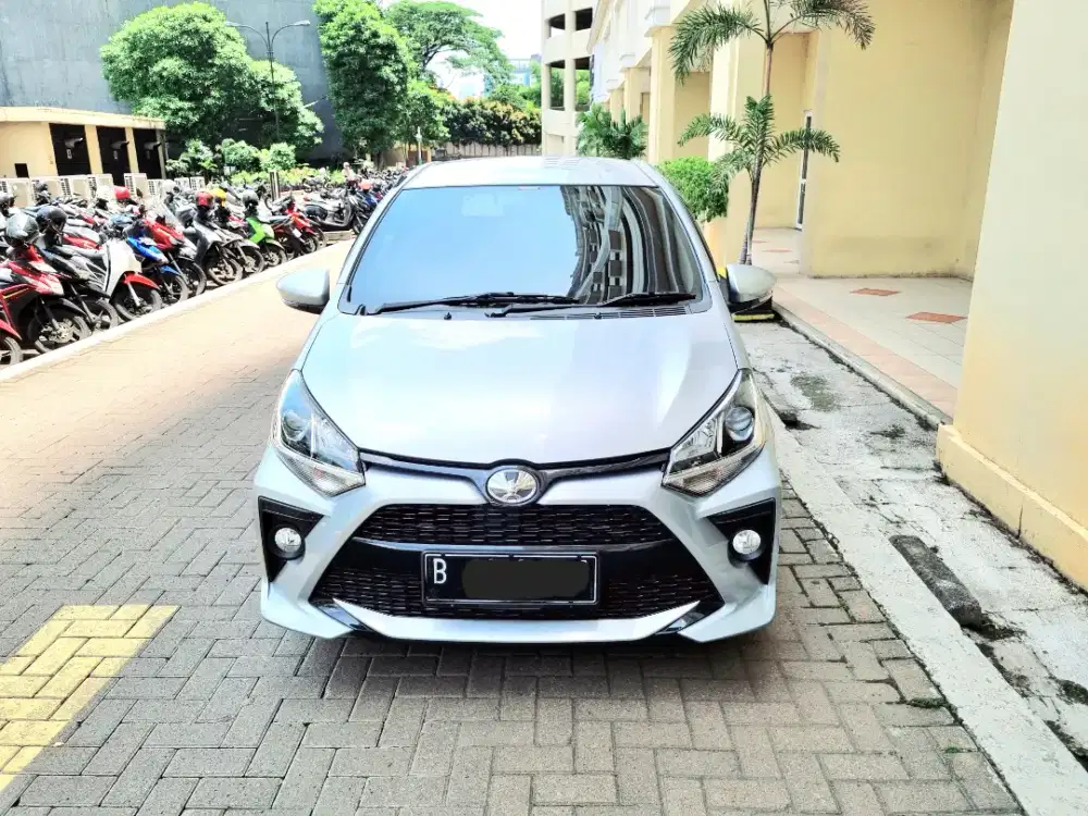 KM 1700 TOYOTA AGYA G 1.2 AUTOMATIC 2022 SEPERTI BARU ISTIMEWA FULLORI