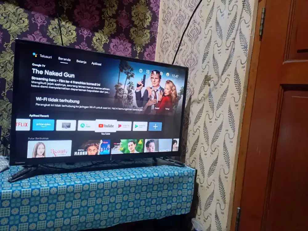 Jual tv led androit di gital 32 in mrk canghong.