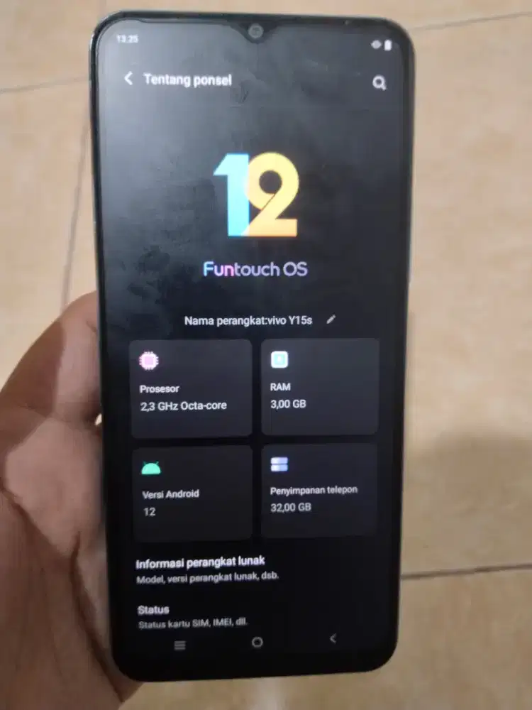 VIVO Y15 S light blue