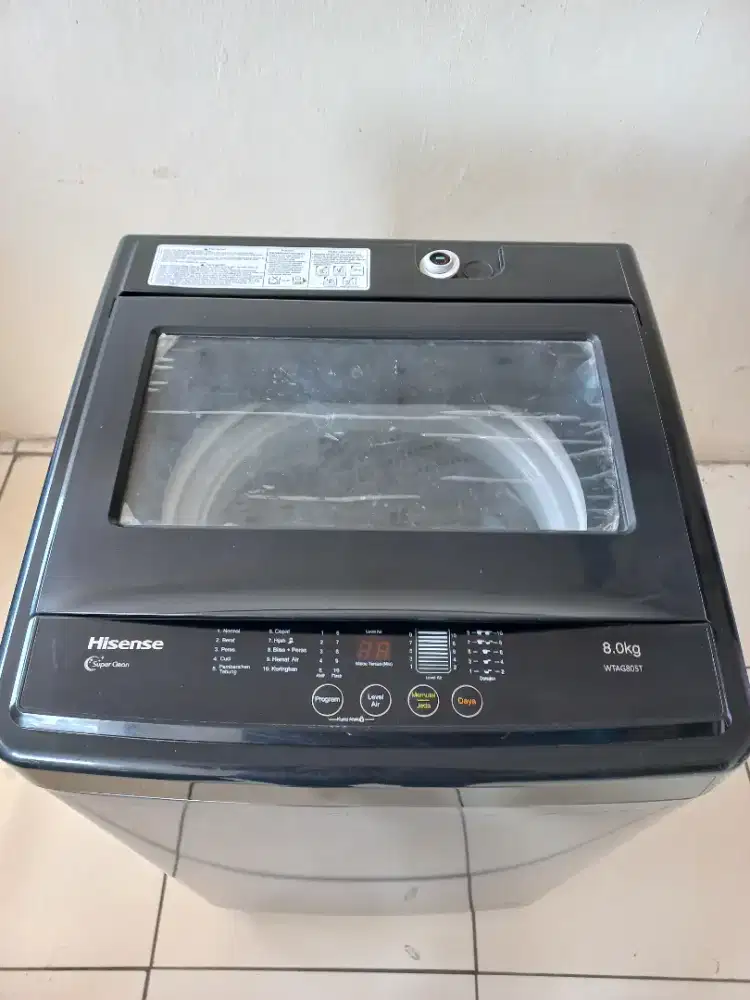 Mesin cuci Hisense 1 Tabung 8kg Murahh mantaap