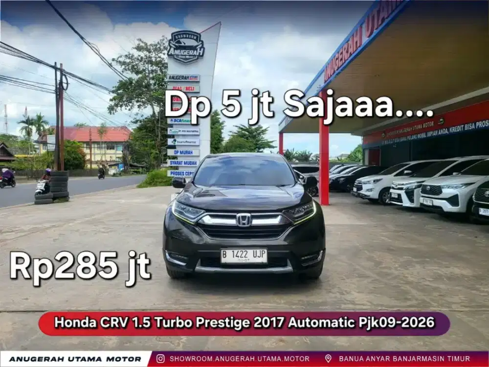 Dp5jt CRV Turbo Prestige 2017 Automatic Pjk09-2026
