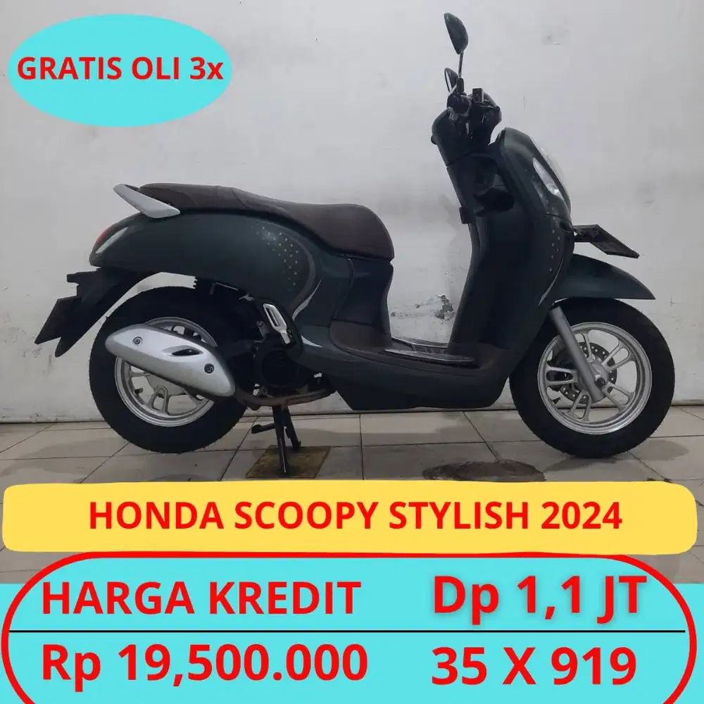 Honda Scoopy Stylish Dp Murah Hanya 1,1 JT