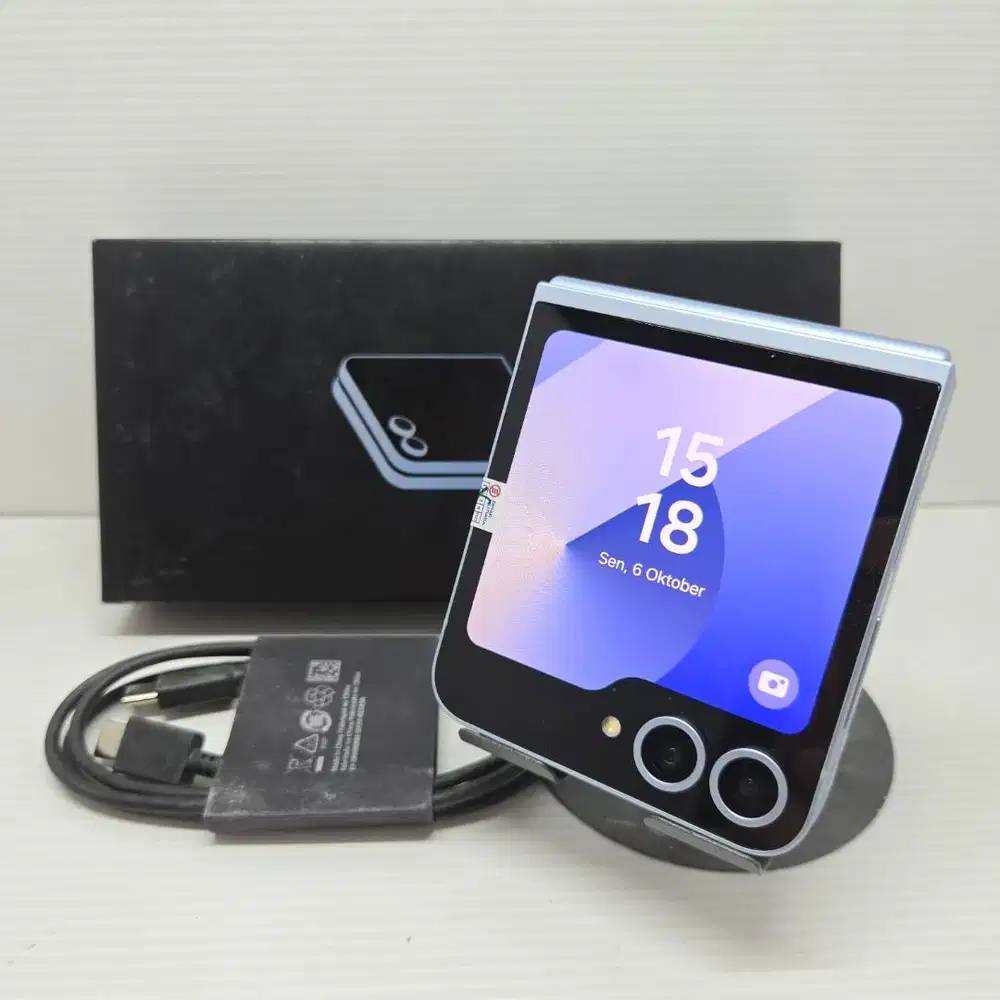 GRESS LIKE NEW 99%  SAMSUNG GALAXY Z FLIP 6 4 5G 12/256 BLUE NO MINUS