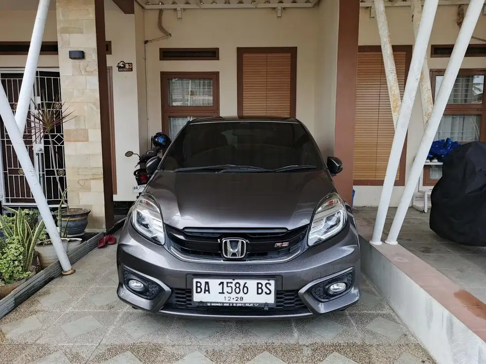 Honda Brio RS 2018 Mulus, KM 46rb, Service Resmi, Pemakaian Dosen