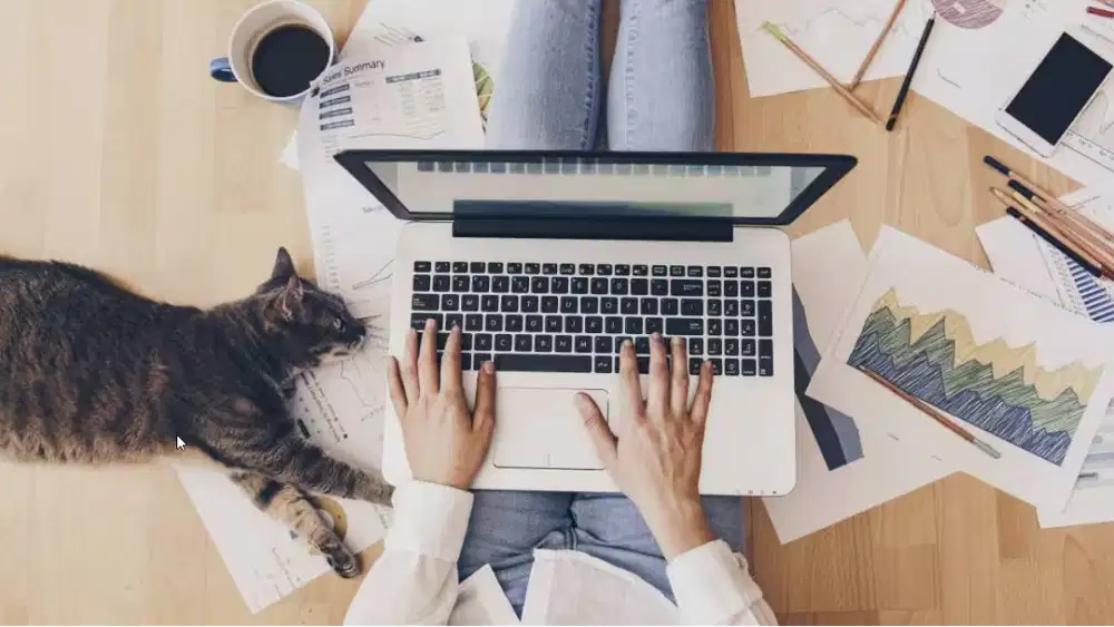 Kerja online dari rumah, gaji harian