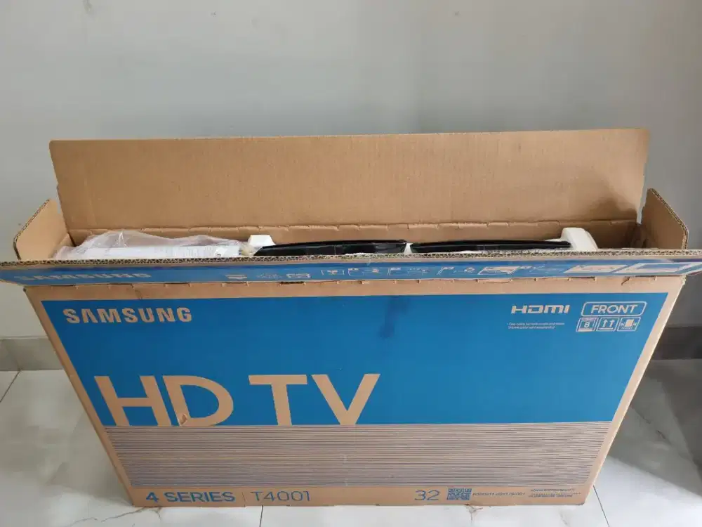 TV Samsung 32 inch baru buka kardus
