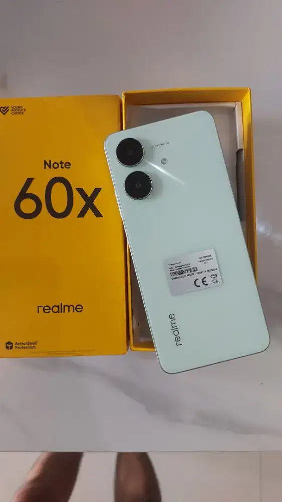 Realme Note 60x ram 4+8/64 Fullset