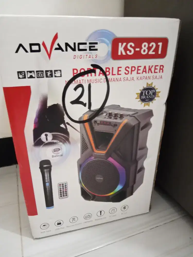 Dijual Portable speaker karaoke