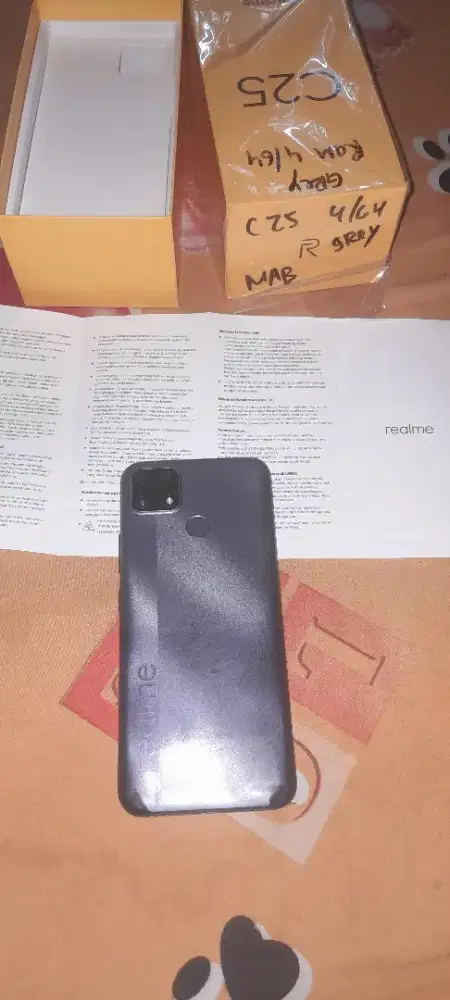 Di jual realme c25 4/64 (6.000MAH)