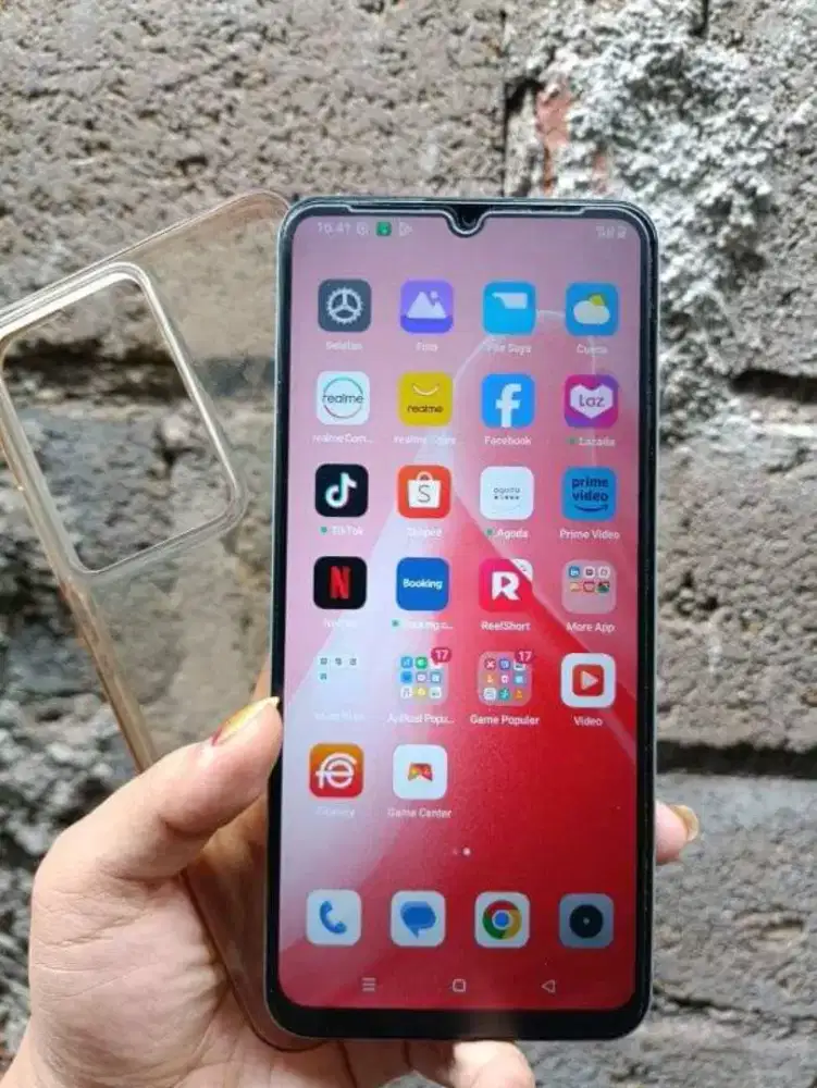 Realme note 60 ram 4/64 nominus orian batre awet cakep game libas