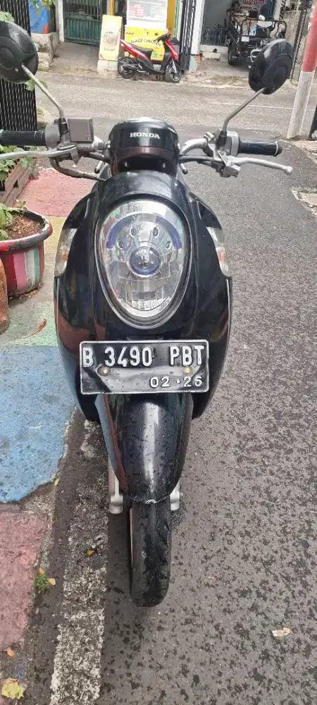 scoopy 2016 stylish esp iss mulus bagus mesin normal